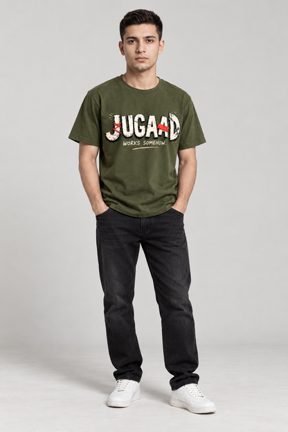 olive green| full front