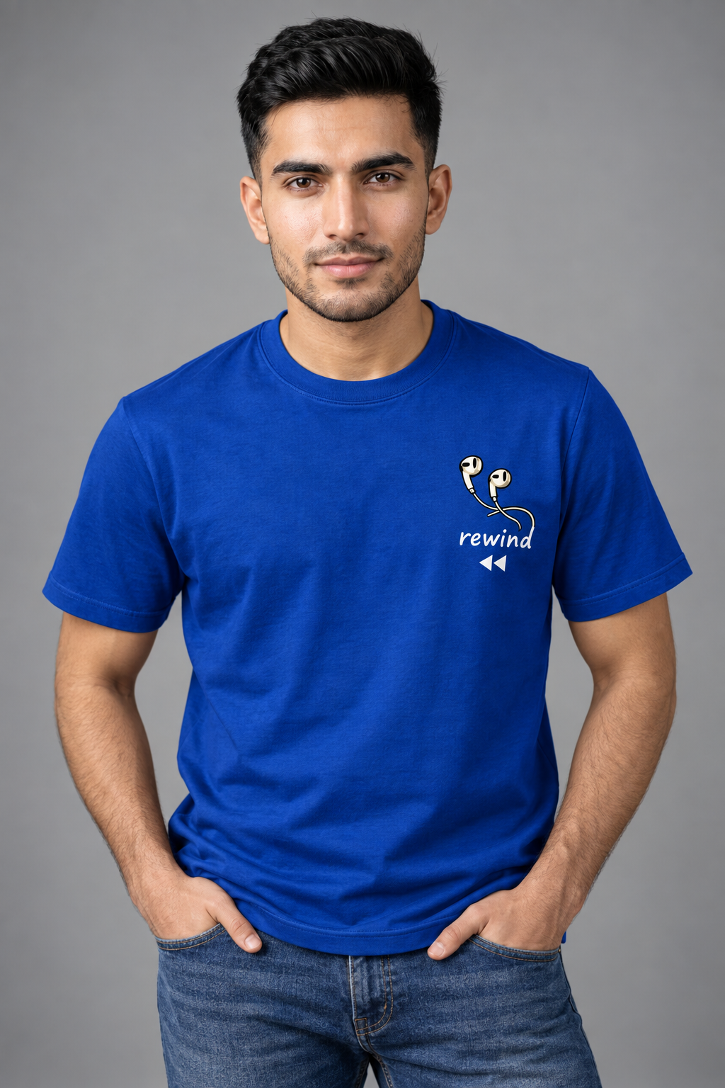 royal blue| close front