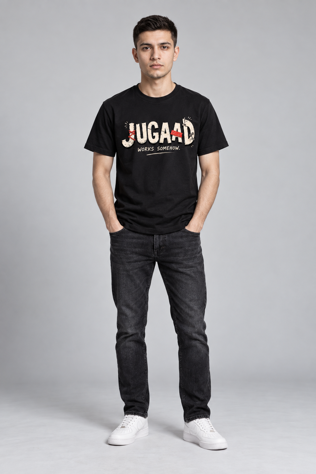 Black|full front
